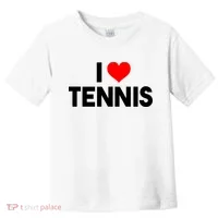 I Heart Tennis Toddler T-Shirt thumb 0