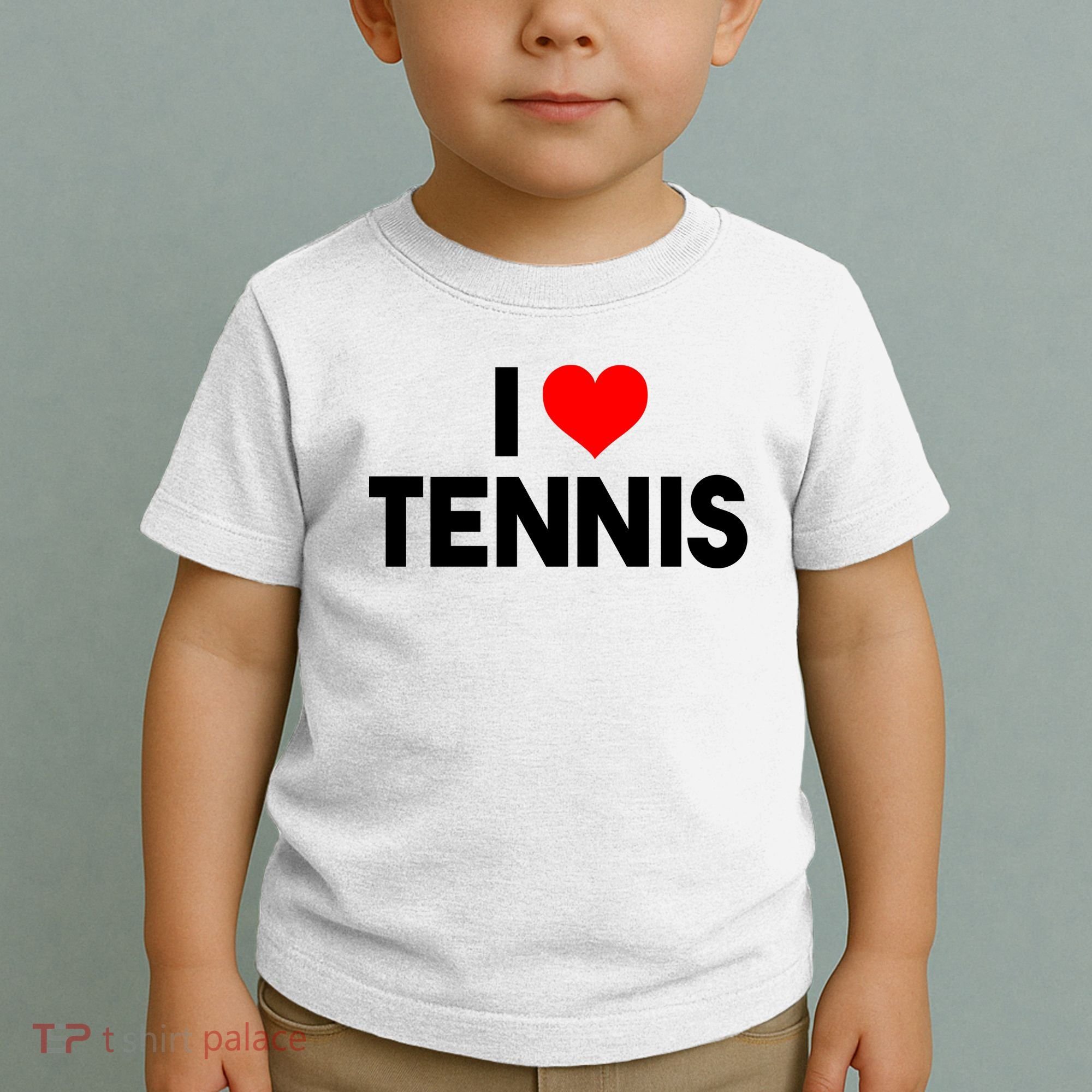 I Heart Tennis Toddler T-Shirt