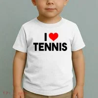 I Heart Tennis Toddler T-Shirt thumb 2