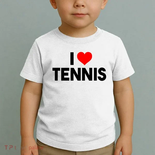 I Heart Tennis Toddler T-Shirt