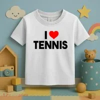 I Heart Tennis Toddler T-Shirt thumb 3