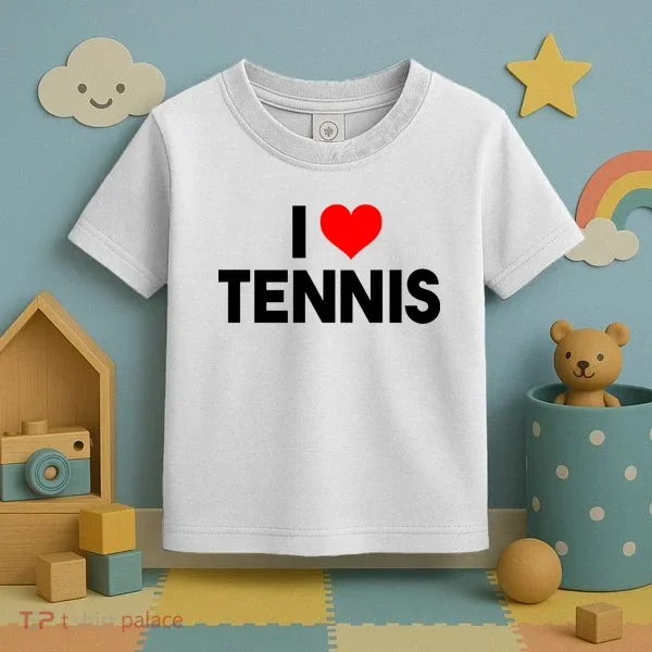I Heart Tennis Toddler T-Shirt
