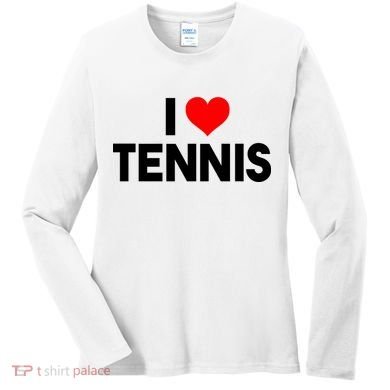 I Heart Tennis Women's Long Sleeve Shirt
