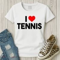 I Heart Tennis Women's T-Shirt thumb 3