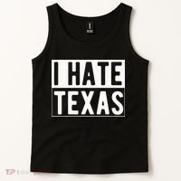 I Hate Texas Trending Tank Top thumb 2