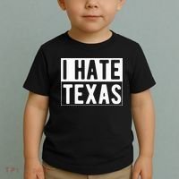 I Hate Texas Trending Toddler T-Shirt thumb 2