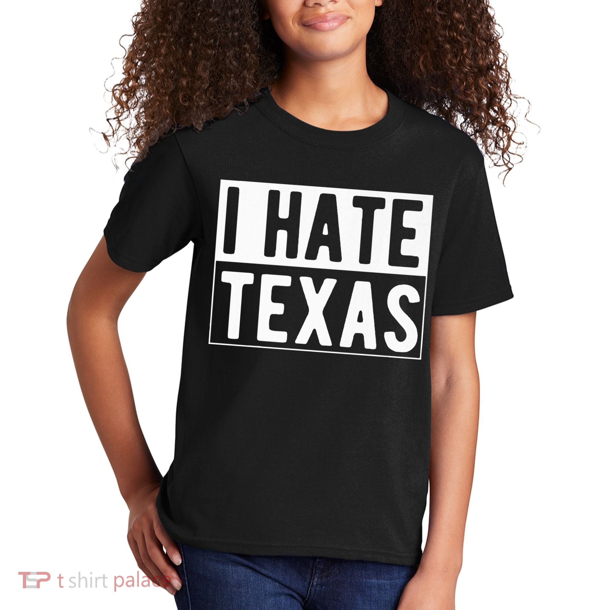 I Hate Texas Trending Kids T-Shirt