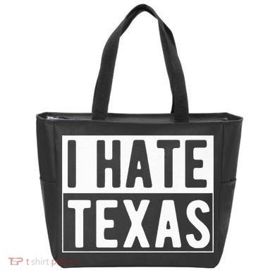 I Hate Texas Trending Tote Bag