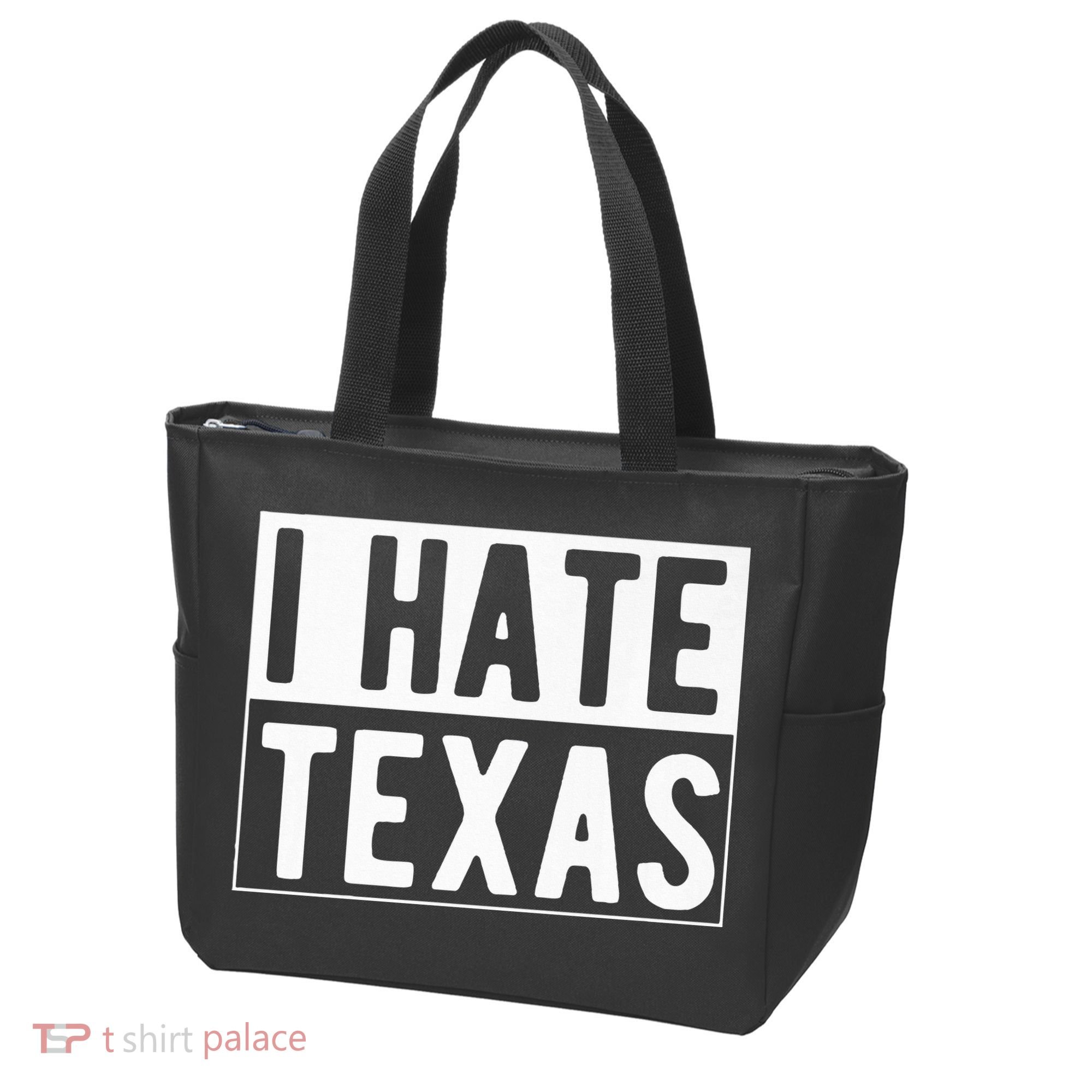 I Hate Texas Trending Tote Bag
