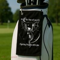 I Had The Time Of My Life Fighting Dragons With You Golf Towel thumb 2
