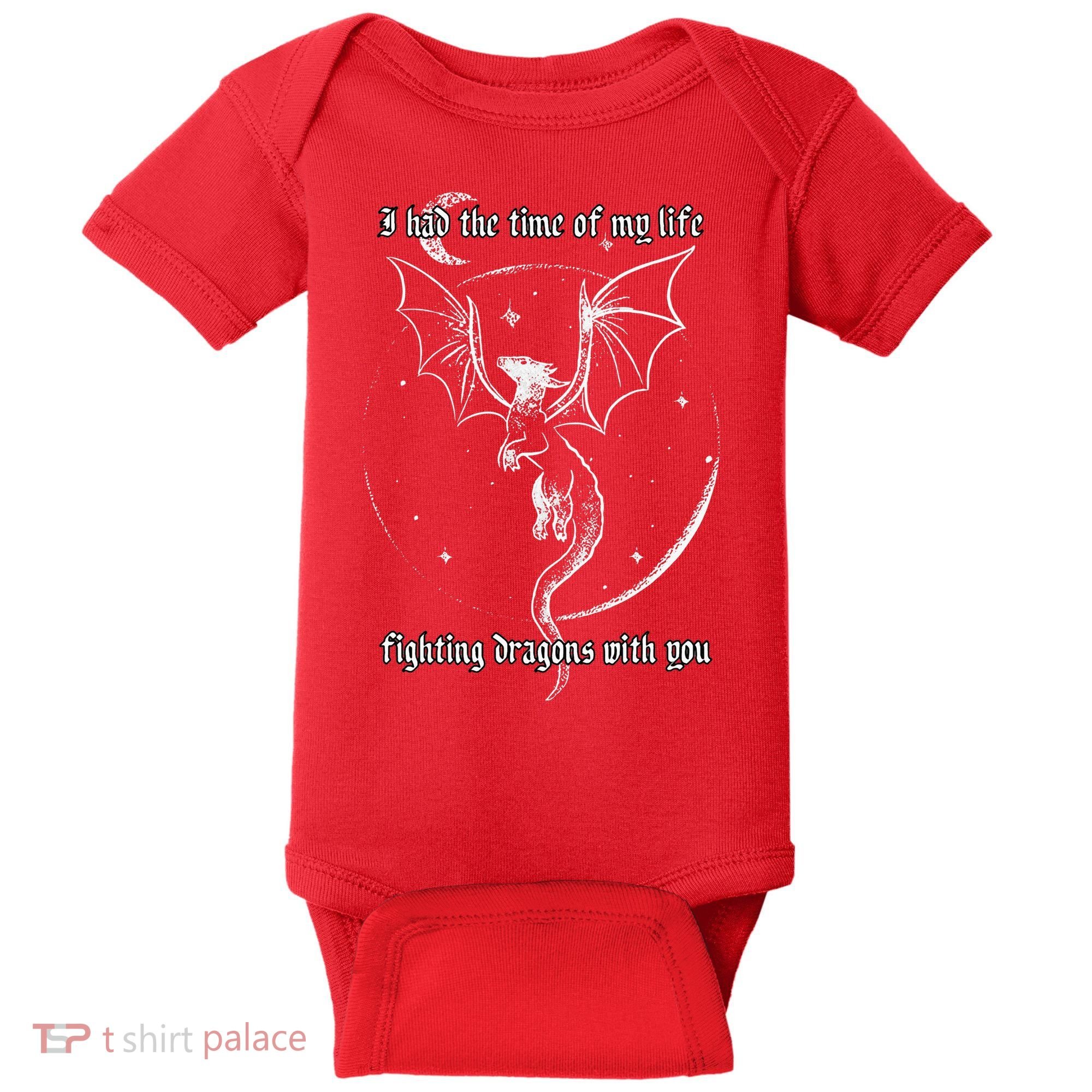 I Had The Time Of My Life Fighting Dragons With You Baby Bodysuit