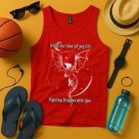I Had The Time Of My Life Fighting Dragons With You Tank Top thumb 4