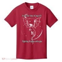 I Had The Time Of My Life Fighting Dragons With You Kids T-Shirt thumb 0