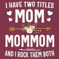 I Have Two Titles Mom And Mommom Mothers Day Gifts 16oz Travel Tumbler thumb 2