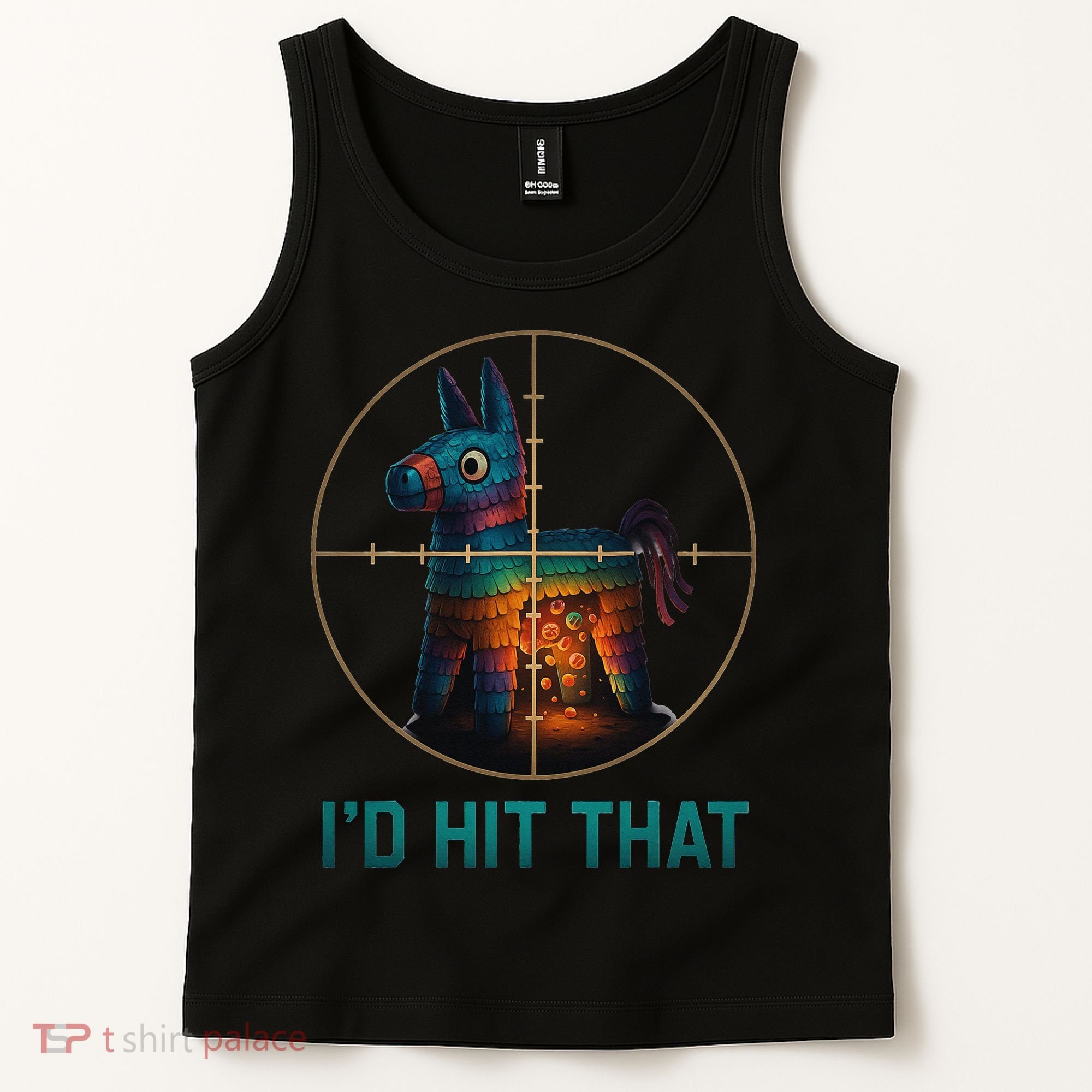 Id Hit That Pinata Cinco De Mayo Funny Ideas Women Tank Top