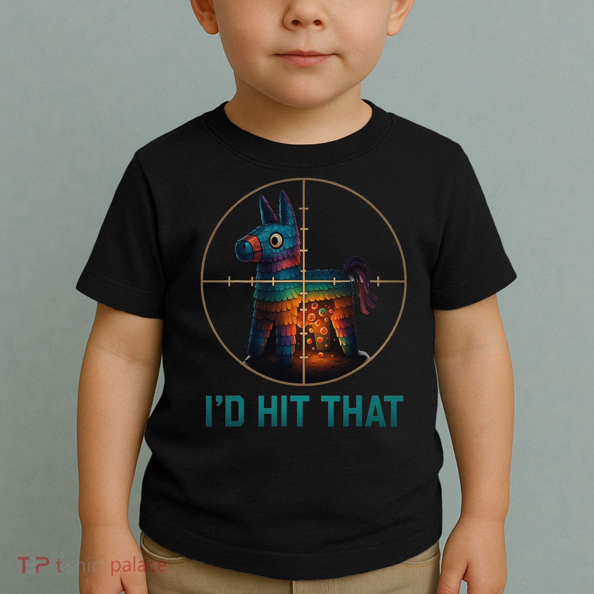 Id Hit That Pinata Cinco De Mayo Funny Ideas Women Toddler T-Shirt