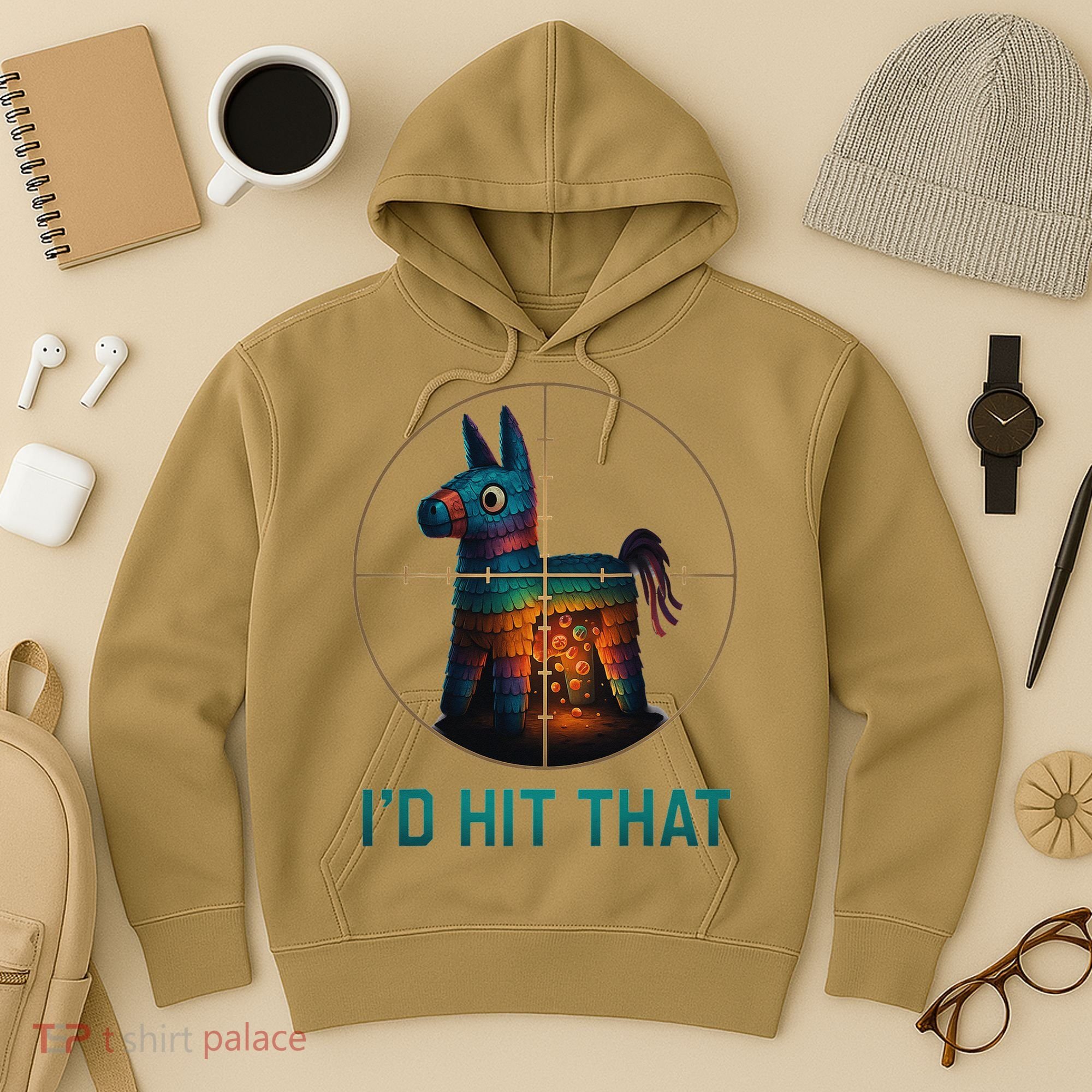 Id Hit That Pinata Cinco De Mayo Funny Ideas Women Hoodie