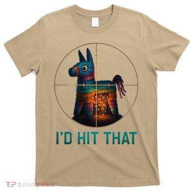Id Hit That Pinata Cinco De Mayo Funny Ideas Women T-Shirt
