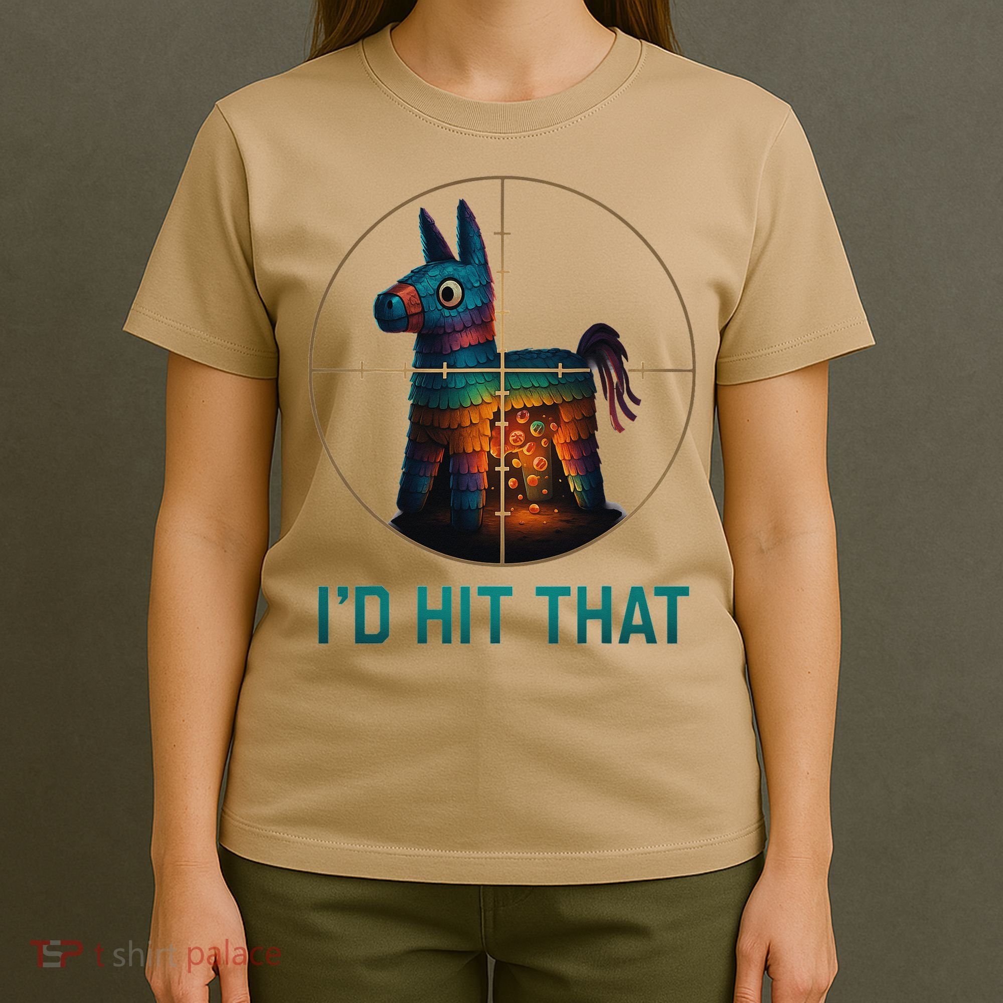 Id Hit That Pinata Cinco De Mayo Funny Ideas Women T-Shirt