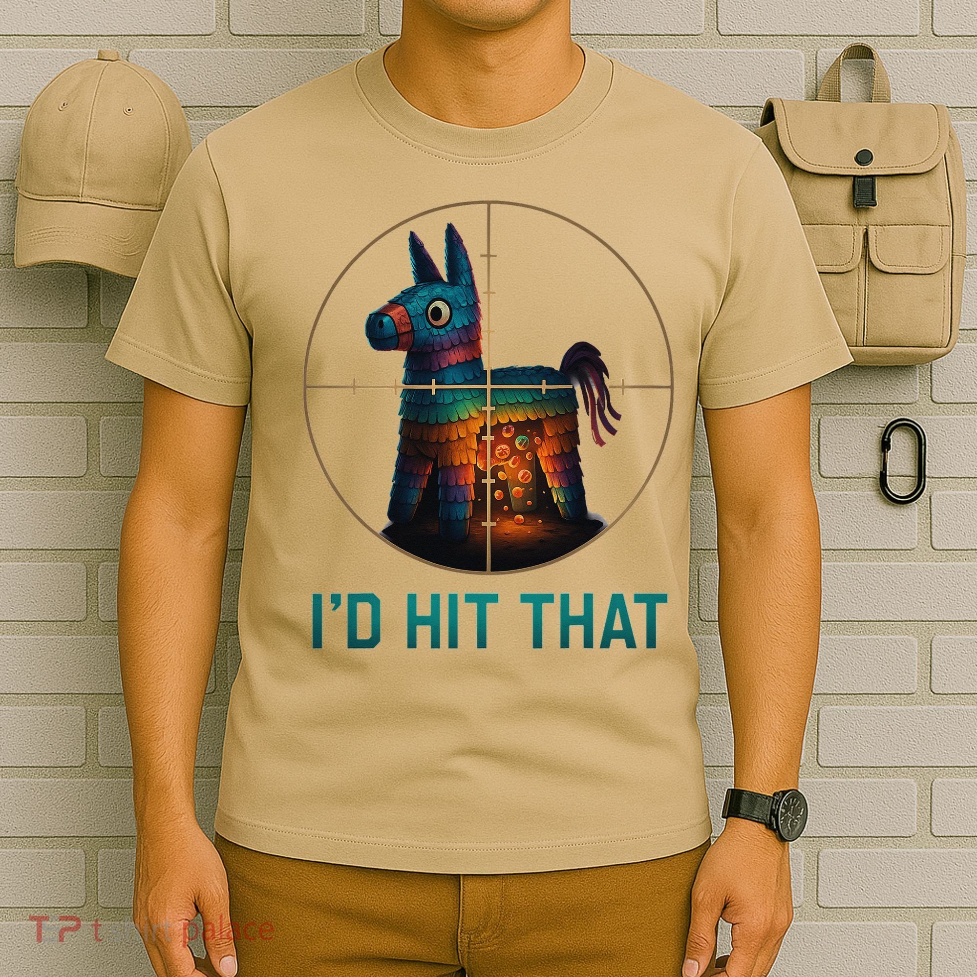 Id Hit That Pinata Cinco De Mayo Funny Ideas Women T-Shirt