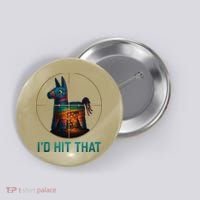Id Hit That Pinata Cinco De Mayo Funny Ideas Women Button thumb 0