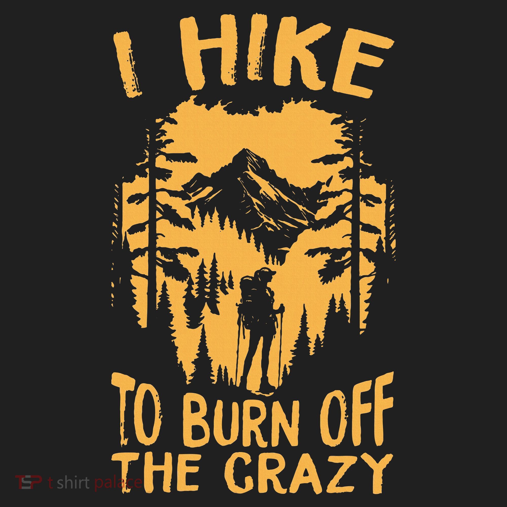 I Hike To Burn Off The Crazy Women's Sweatshirt