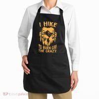 I Hike To Burn Off The Crazy Apron thumb 2