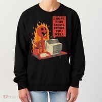 I Hope This Email Finds You Well Funny Skeleton Women's Sweatshirt thumb 0