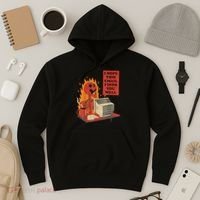 I Hope This Email Finds You Well Funny Skeleton Hoodie thumb 3