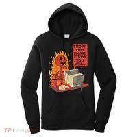I Hope This Email Finds You Well Funny Skeleton Women's Hoodie thumb 0