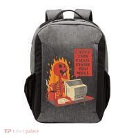 I Hope This Email Finds You Well Funny Skeleton Vector Backpack thumb 0