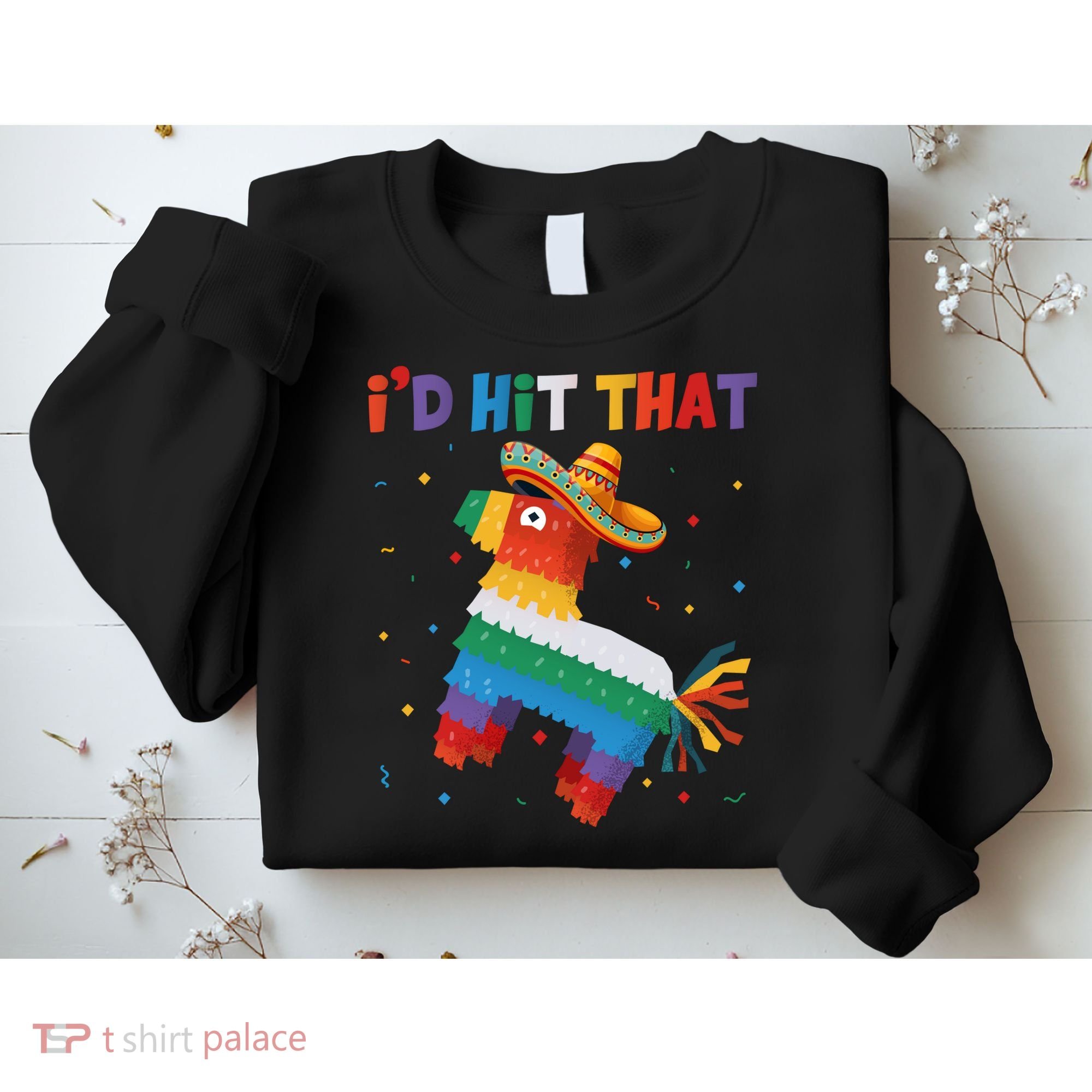 I'D HIT THAT FUNNY CINCO DE MAYO T Sweatshirt