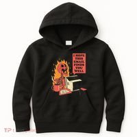I Hope This Email Finds You Well Funny Skeleton Kids Hoodie thumb 0
