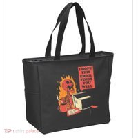 I Hope This Email Finds You Well Funny Skeleton Tote Bag thumb 2