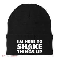IM Here To Shake Things Up Bartender Tapster Bartending Beanie thumb 0