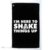 IM Here To Shake Things Up Bartender Tapster Bartending Golf Towel thumb 0