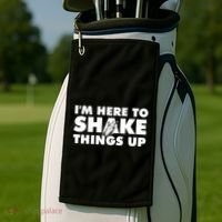 IM Here To Shake Things Up Bartender Tapster Bartending Golf Towel thumb 2