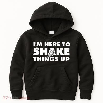 IM Here To Shake Things Up Bartender Tapster Bartending Kids Hoodie