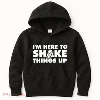 IM Here To Shake Things Up Bartender Tapster Bartending Kids Hoodie thumb 0