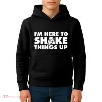 IM Here To Shake Things Up Bartender Tapster Bartending Kids Hoodie thumb 4
