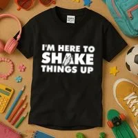 IM Here To Shake Things Up Bartender Tapster Bartending Kids T-Shirt thumb 3