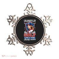 IM Happy To Demonstrate What Golf Funny Golf 4th Of July Ornament thumb 0