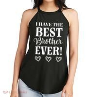 I have the Best Brother Ever Women's Perfect Tri Rocker Tank thumb 2