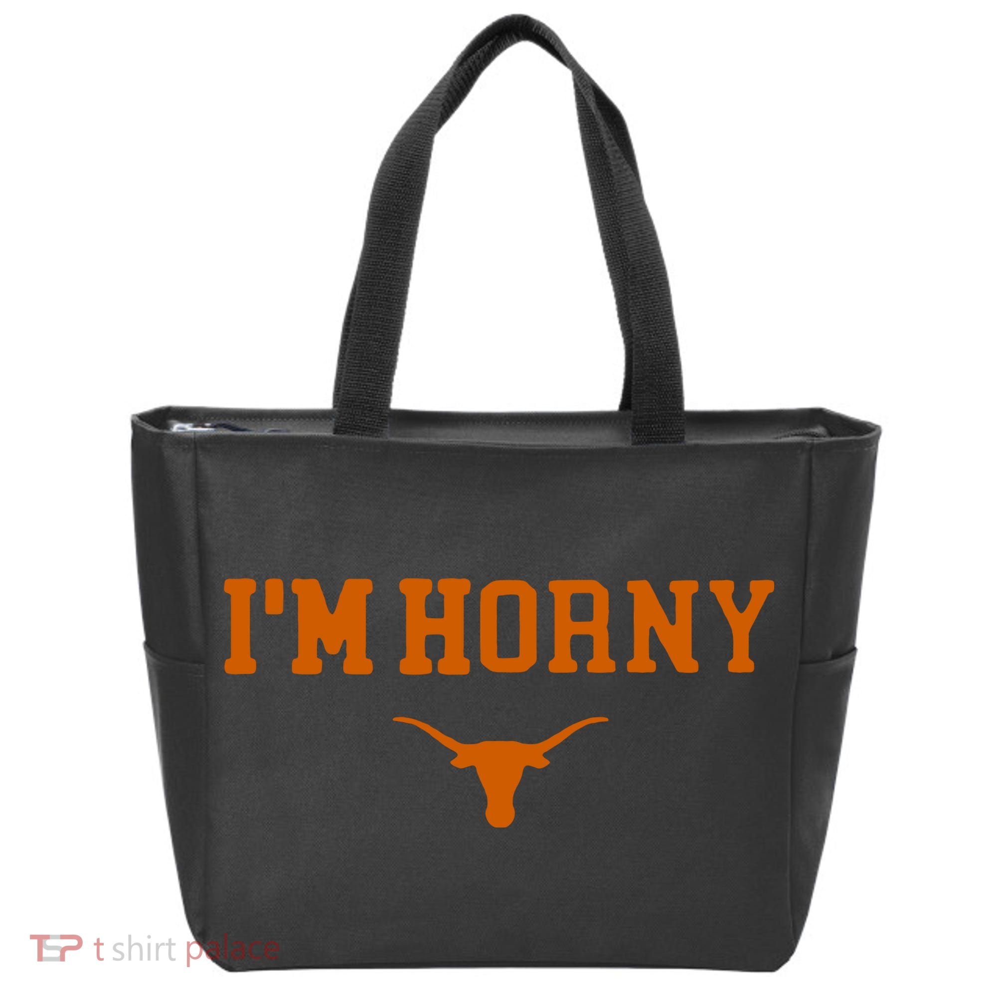 I’m Horny Texas Tote Bag