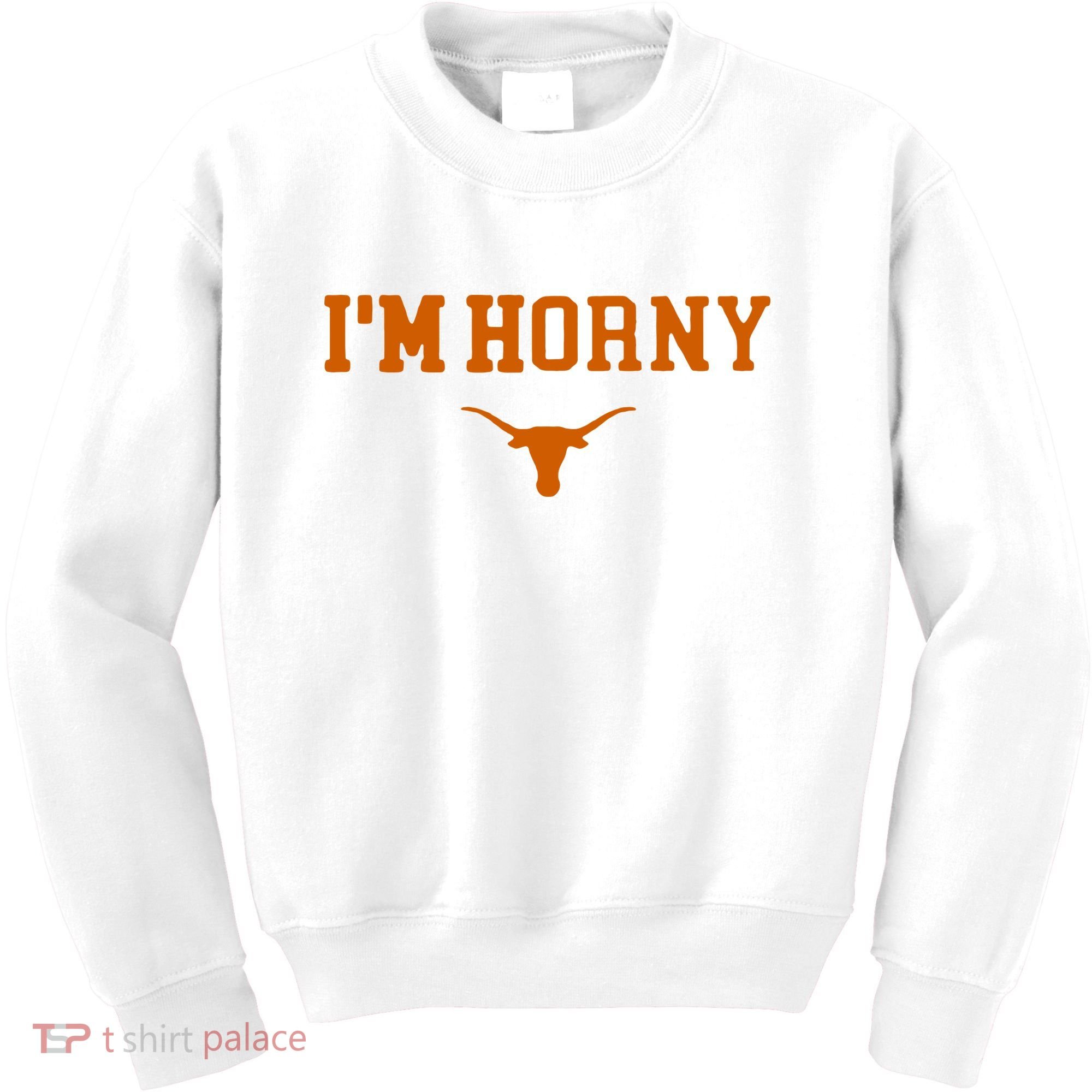 I’m Horny Texas Kids Sweatshirt