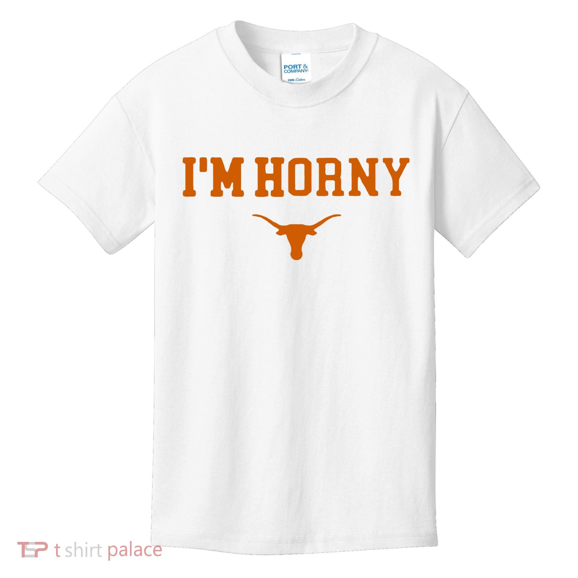 I’m Horny Texas Kids T-Shirt