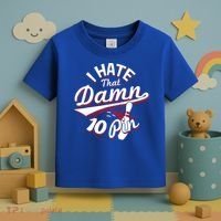 I Hate That Damn Ten Pin 10 Pin Gift Funny Bowling Gift Toddler T-Shirt thumb 3