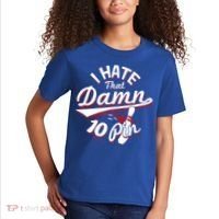 I Hate That Damn Ten Pin 10 Pin Gift Funny Bowling Gift Kids T-Shirt thumb 2