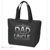 I Have Two Titles Dad And Uncle Tote Bag thumb 3