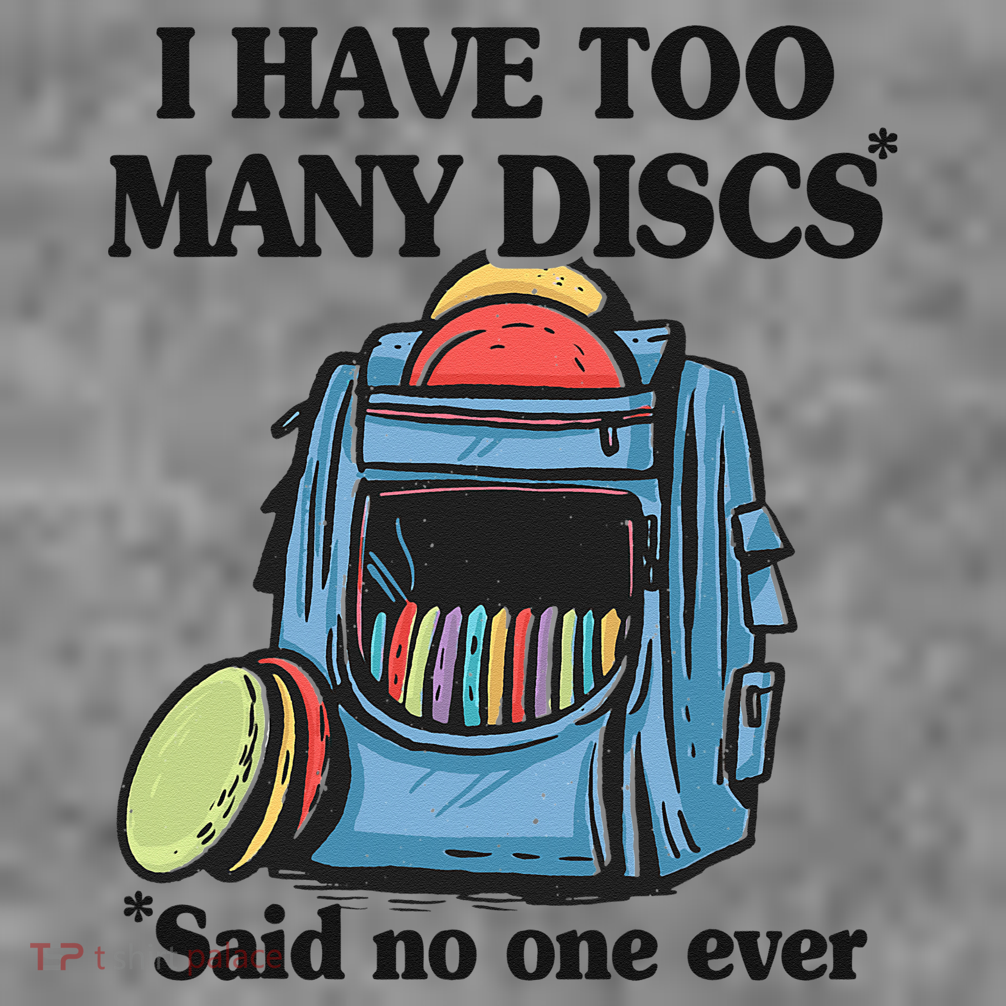 I Have Too Many Discs Disc Golf Backpack Funny Disc Golf Toddler Hoodie